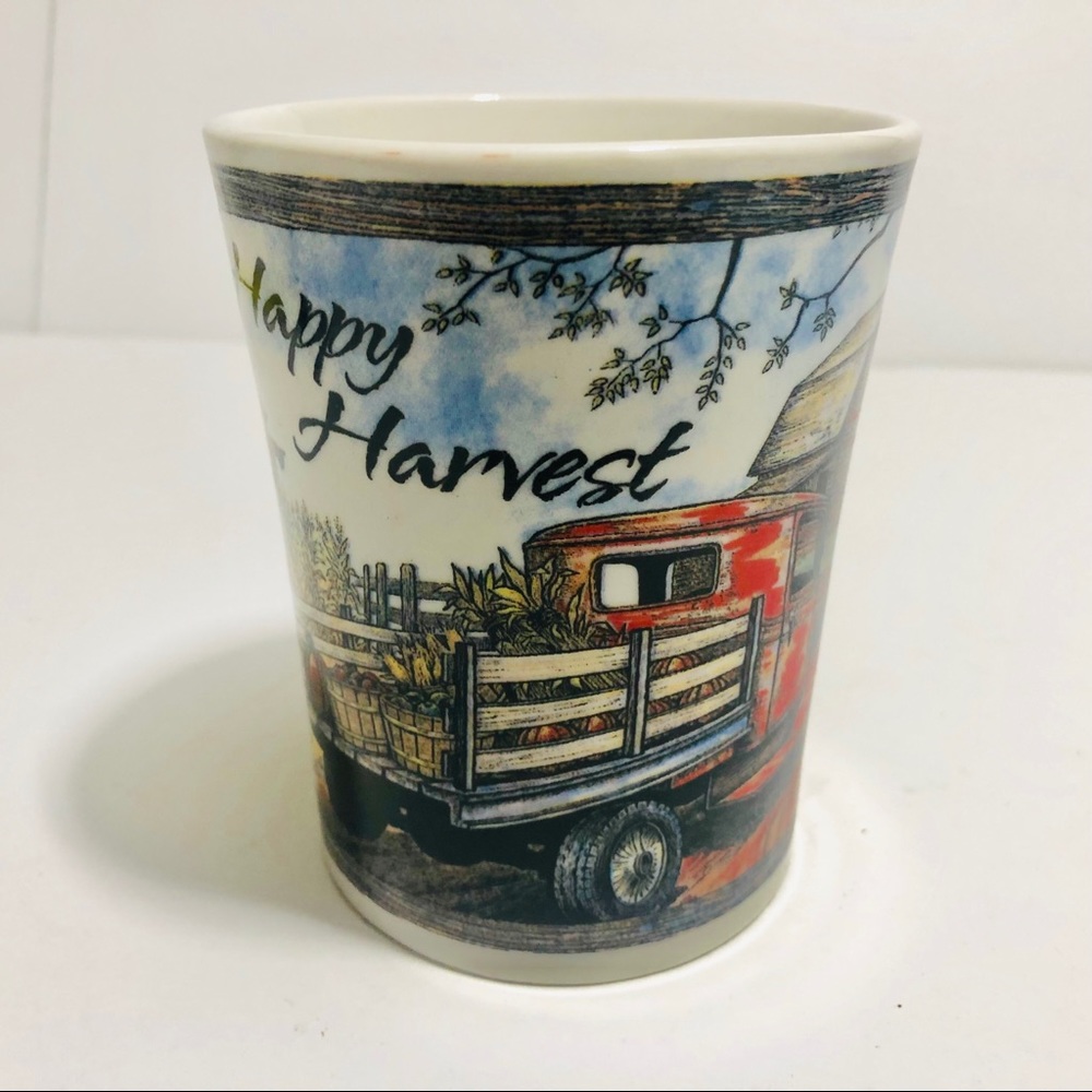 Happy Harvest coffee mug / cup